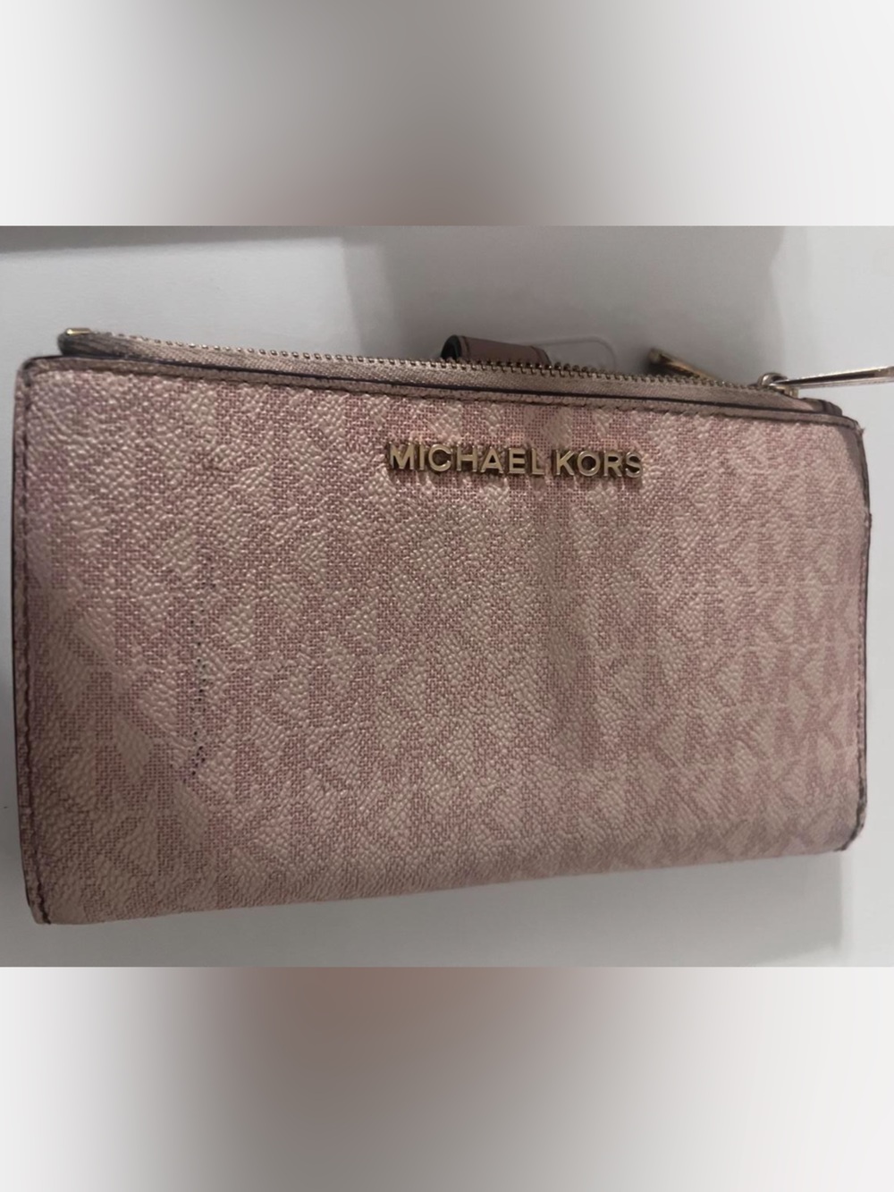 Michael Kors Pink Logo Wallet